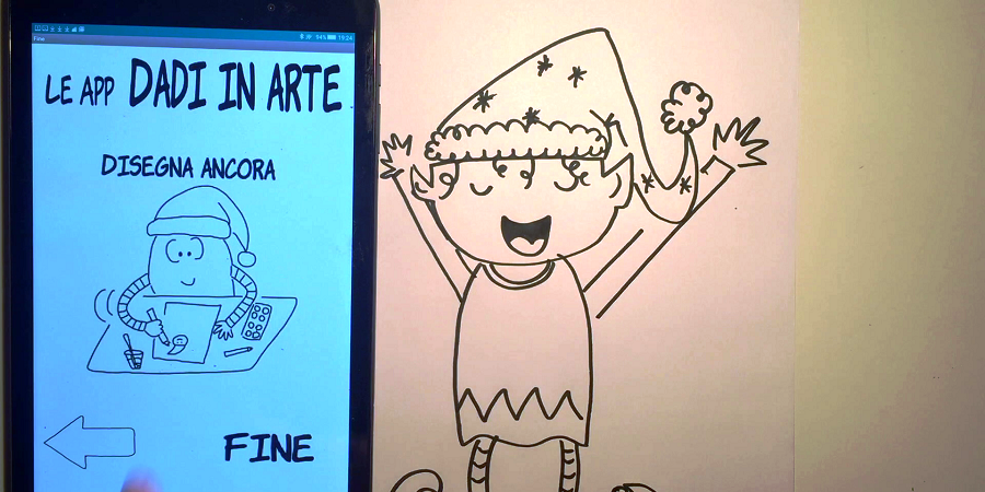 Le app di #Dadinarte e l’app per disegnare elfi